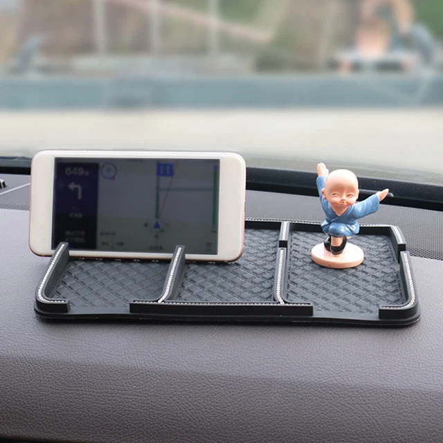 Car Dashboard Anti-slip Mat Mobile Cell Phone Key Holder Pad Car Accessories