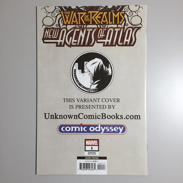 War of the Realms New Agents of Atlas 1 Mico Suayan Wave 1st App Color Splash 2