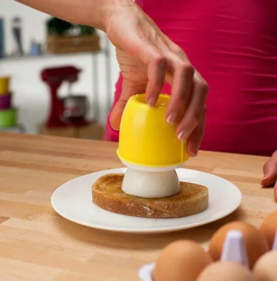 JML Crackin' Eggs Microondas Cocinas Cazador Caza Caza Receta Funtastic AMARILLO