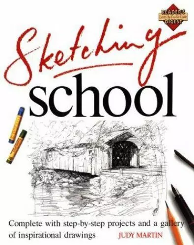 Sketching School; Learn as You Go - 0895774054, Judy Martin, hardcover