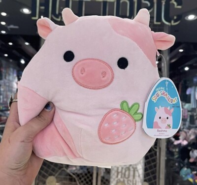 squishmallow pink cow