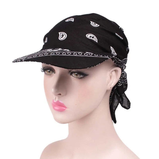 2pcs Outdoor Sun Hat Square Damen Schal Mütze mit großer Krempe zum Wandern Radf