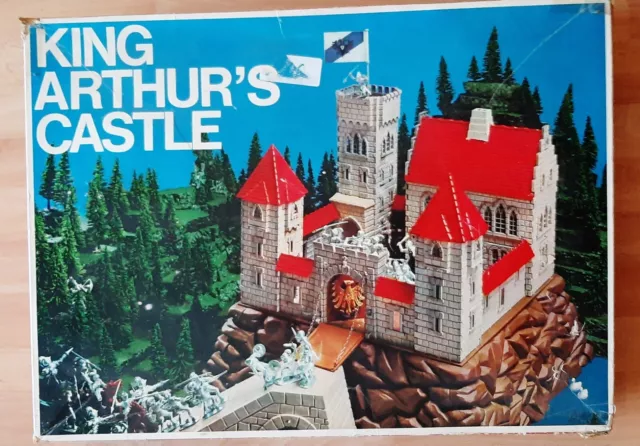 Ritterburg "BIG"von 1970, "King Arthurs Castle". Made In Germany