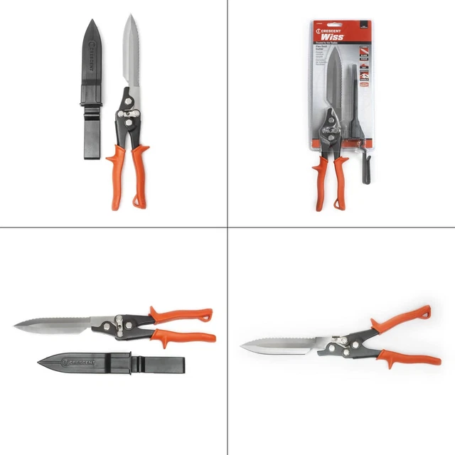 17-1/2 In. Flex Duct Cutting Snips | Ctfductc Crescent Cutter
