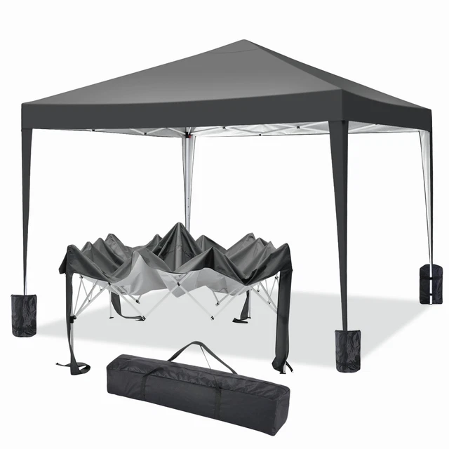 Pavillon 3x3m Gartenpavillon Gartenzelt Partyzelt Festzelt Eventzelt wasserdicht