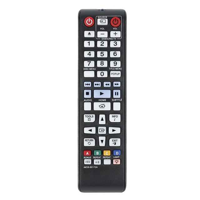 Replacement Remote Control Suitable for  DVD -Ray Player AK59-00172A2123