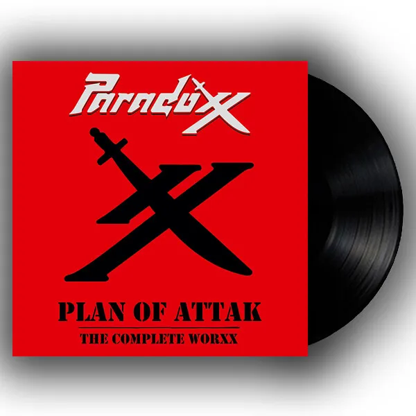 PARADOXX - Plan of Attak - The Complete Worxx (NEW*LIM.180gr BLACK*US METAL ’85)