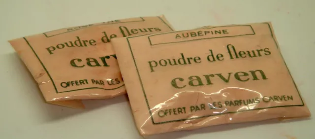 Sachets de poudre de fleurs Carven