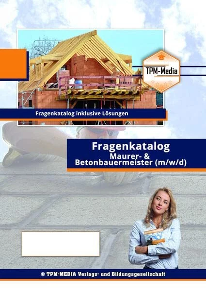 Maurer- & Betonbauermeister (m/w/d) - Lernsoftware (HWK) - DVD/USB - 3290 Fragen