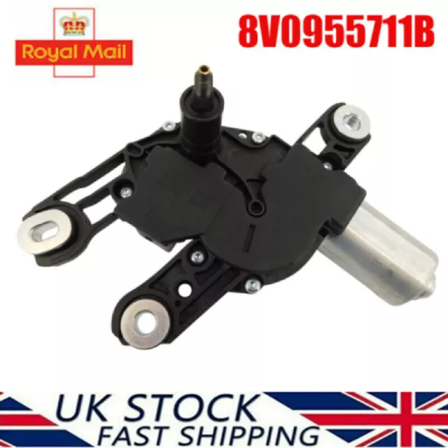 Audi A3 8V Rear Windscreen Wiper Motor 8V0955711B 2013-2019 Uk