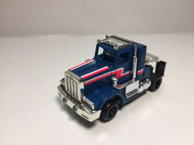 TYCO PETERBUILT Truck Cab BLUE with white/pink ~ BRAND NEW ~ UNUSED~ SUPER CLEAN