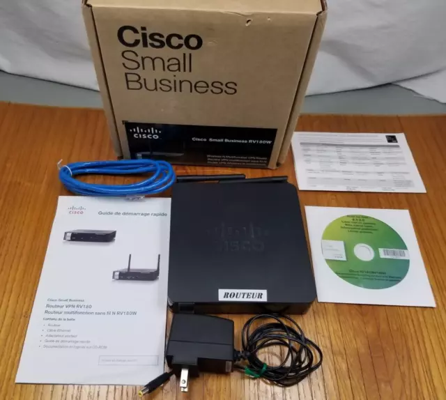 Cisco RV180W 4-PORT Wireless-N Multifunction Small Business VPN Router