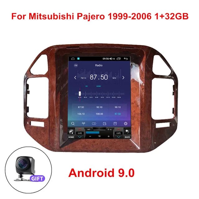 For 1999-2006 Mitsubishi Pajero 9.7" Android 9.0 Stereo Radio GPS w/ Rear Camera