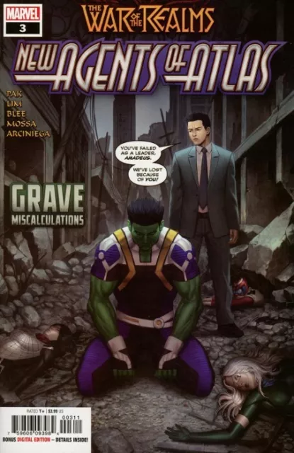 The War of the Realms: New Agents of Atlas #3 BY MARVEL COMICS 2019