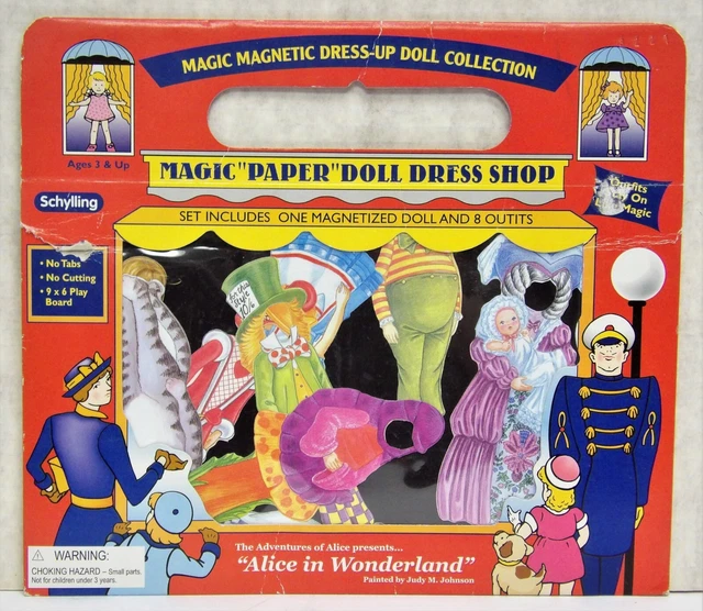 Schylling Magicloth Doll Collection Alice in Wonderland 2003 060123WT3