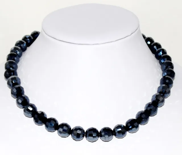 Schmuck,Ketten,Halsketten, Kristallglas-Perlen-Hals-Kette 35-60 cm Neu 1  Stück