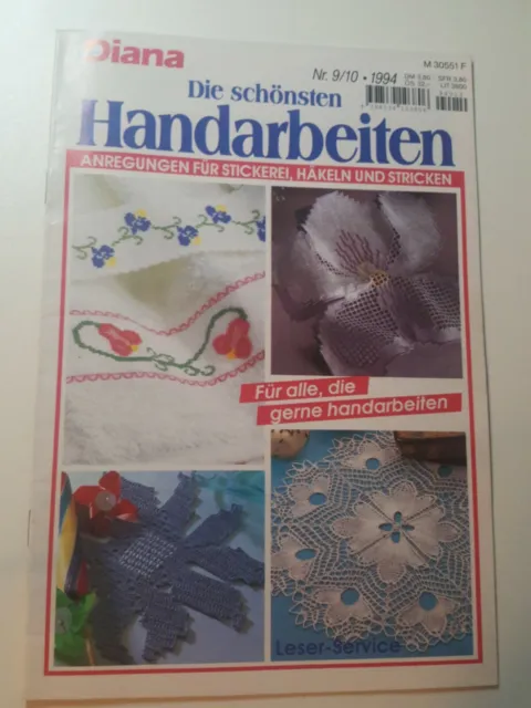 Diana Handarbeit - Die schönsten Handarbeiten - Nr. 9/10 - 1994