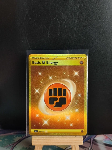 POKÉMON TCG BASIC Fighting Energy Scarlet & Violet - Base Set 258/198 ...