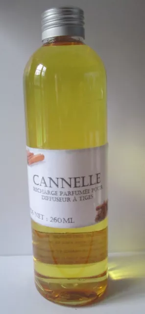 Recharge Pour Capilla /Diffuseur A Tiges - Solution Parfumee *Cannelle* - 260 Ml