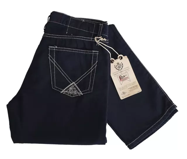 Roy Rogers DANY SSW Jeans Pantalone in Cotone Unisex Uomo/Donna Blu  -65 %