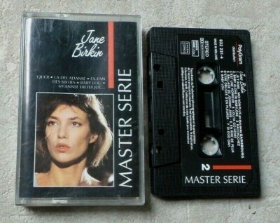 CASSETTE AUDIO VERSION JANE JANE BIRKIN K7 TAPE 