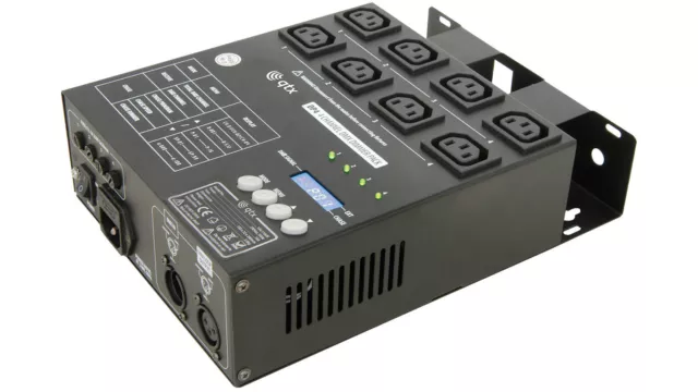 QTX DP4 4-Kanal IEC DMX Dimmer Stage Par Dose Beleuchtungscontroller 3