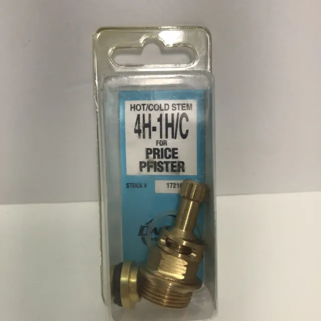 Danco Hot/Cold Stem 4H-1H/C for Price Pfister  Faucet Repair Kit With Seat