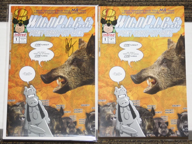 Cerebus In Hell (#79) WildPIGS #1  Regular A /1165 & SIGNED Edition Sim WildCATS