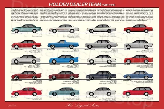 Holden Dealer Team Legends Tin Sign Man Cave Garage Australian Made