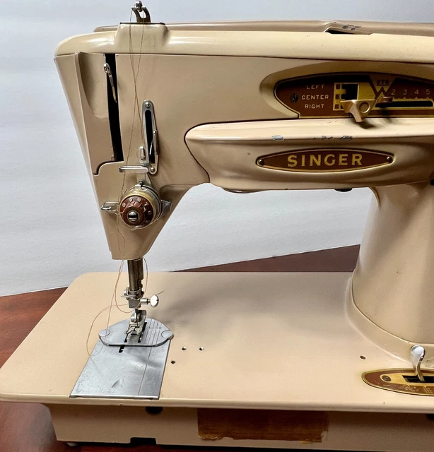 SINGER MODEL 503A Slant-O-Matic Rocketeer Sewing Machine Vintage (Read ...