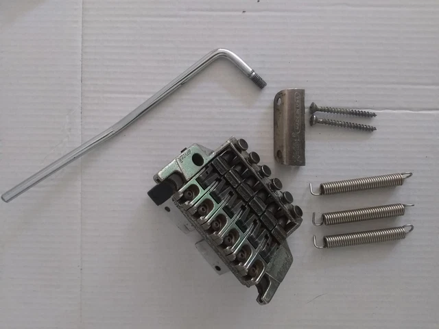 Vintage Chrome Kahler Spyder Tremolo Bridge-Includes Original Claw, Screws-Used