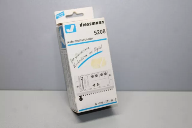 Viessmann 5208 Aufenthaltsschalter Spur H0 OVP