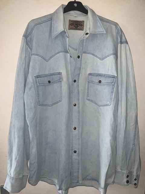 Chemise En Jean Functional - Taille M, Occasion Très Bon état, Style USA/Canada