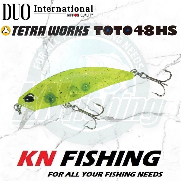 DUO TETRA WORKS TOTO 48HS Sinking Hard Lure Spinning LRF Fishing Japan 48mm 4.3g