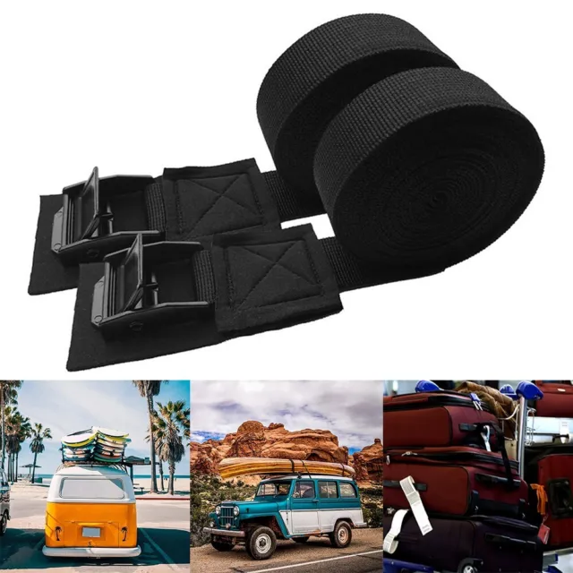 Canoe Strap Luggage Strap Accessories Metal Surfboard Strap 3/4.5meter