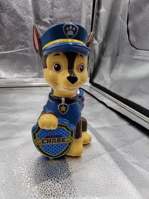 Paw Patrol Police Dog Chase Ceramic Coin Piggy Bank