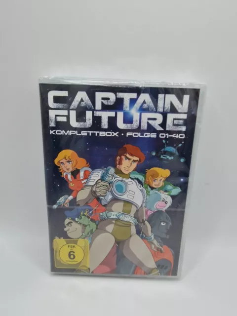 8 DVD-Box ° Captain Future ° komlette Serie ° Folge 1 - 40 ° NEU & OVP