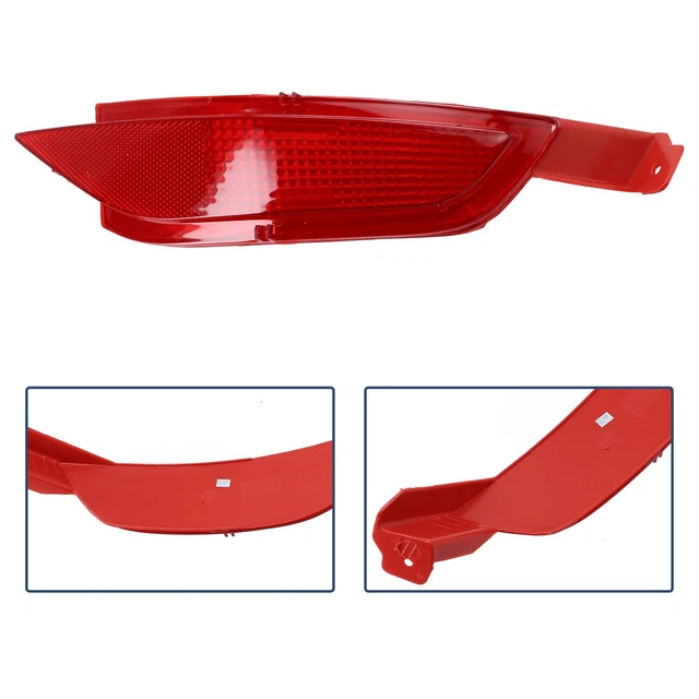Réflecteur Feu Antibrouillard Arrière Droit Rouge - Compatible Ford Fiesta 2009-2015 - Pièce ABS Direct Fit OEM 1552730