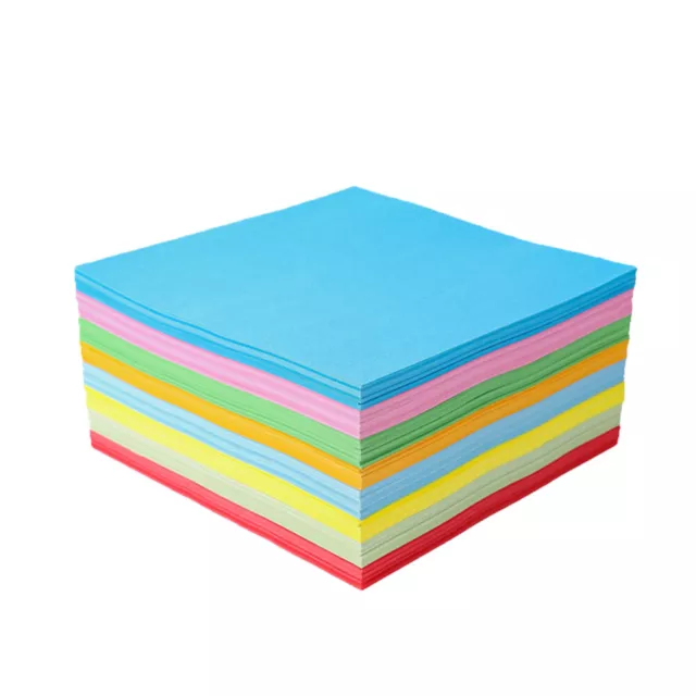500 piezas de papel de color origami cuadrado de artes y oficios para niños