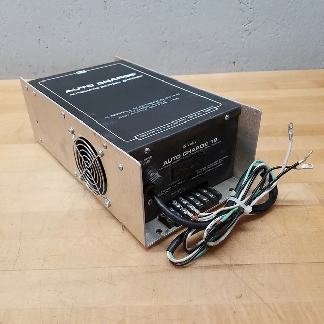 Kussmaul 091-80-48 Auto Charge Automatic Battery Charger, 120VAC, 60Hz, 2.5A