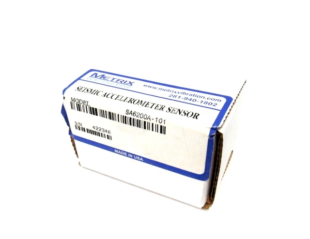New Metrix Sa6200A-101 Seismic Accelerometer Sensor Sa6200A101