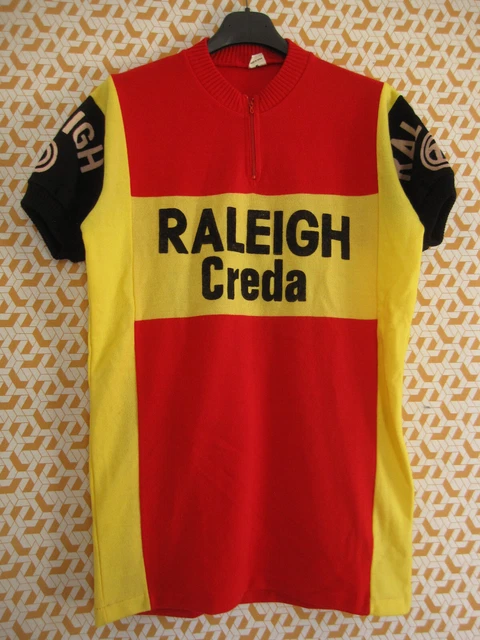 maillot cycliste ancien Ti Raleigh MAC Gregor champion du