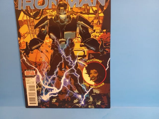 Invincible Iron Man #9 - First Appearance of RiRi Williams - Second Print - 3