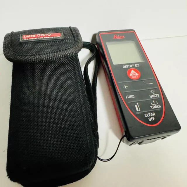 Leica DISTO D2 Laser Meter used with Case From Japan