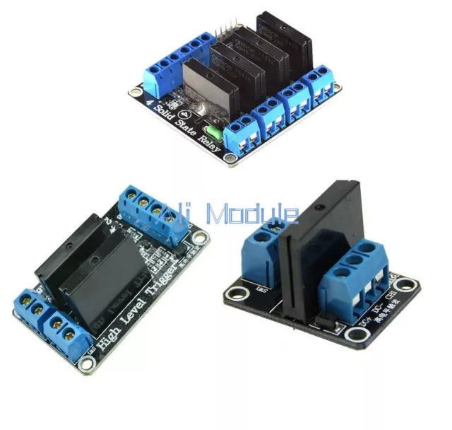 1/2/4 Channel 5v SSR G3MB-202P Solid State Relay Module For Arduino AM
