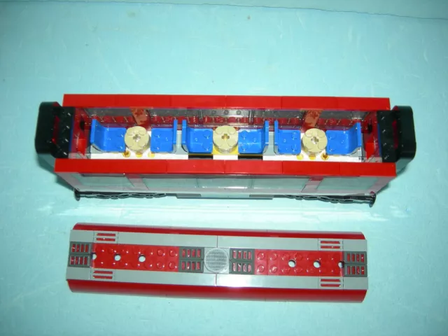 LEGO City Eisenbahn #7938 - ICE-Personenwagen /Mittelwaggon + Bauanleitung !!! 3