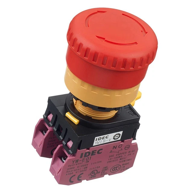 Emergency Stop Switch 930200 – For Dynapac CC101, CC122, CC142, CC522 Rollers