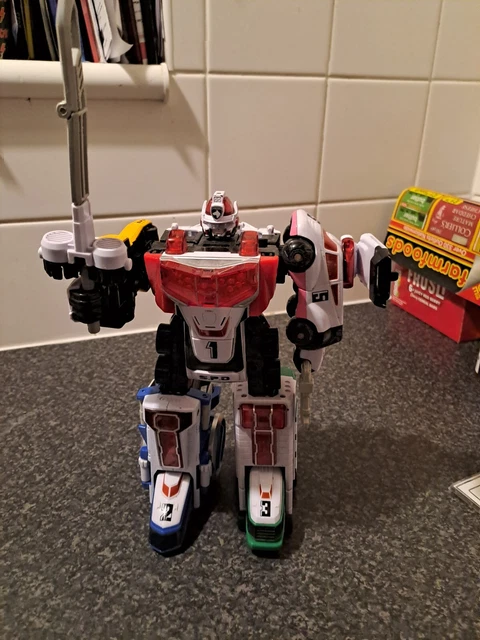 ROBOT POWER RANGERS SPD Dx Delta Squad Megazord Bandai EUR 20,00