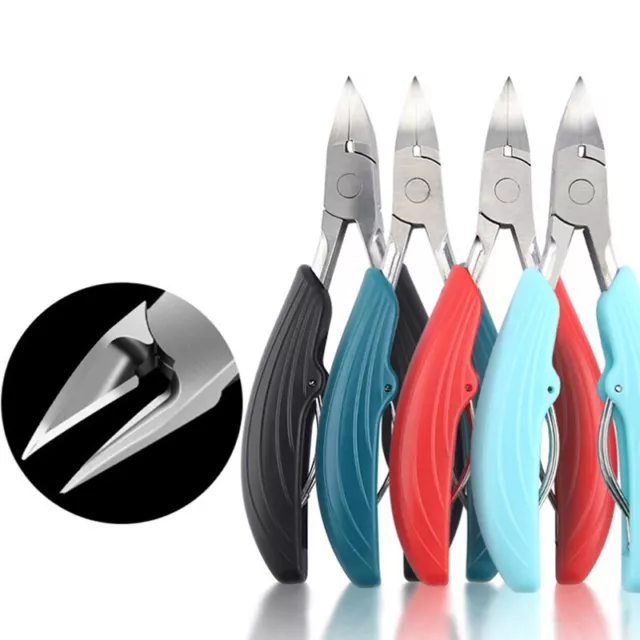 Stainless Steel Toenail Clippers Dead Skin Remover Nail Correction Nipp#w#