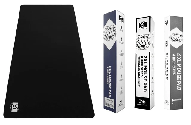 XL Mouse Pad Oversized Mousepad Thick Nonslip Rubber Base Gaming Mat 2XL 3XL 4XL